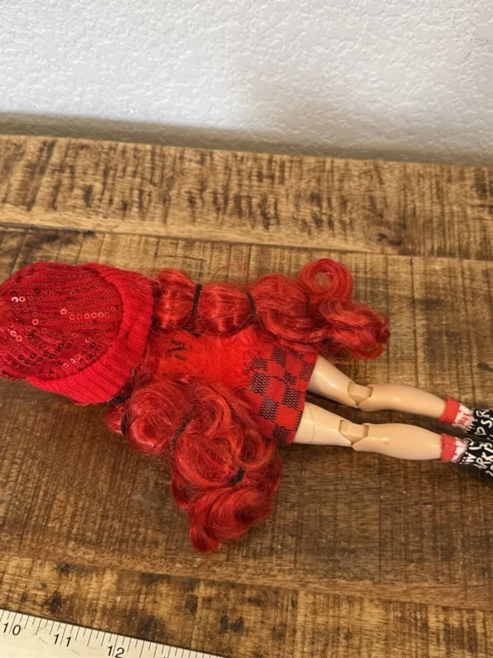 Rainbow High Jr RUBY ANDERSON Sparkle Doll Original Clothing Red Hair MGA